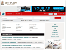 Tablet Screenshot of jobs-ca.com